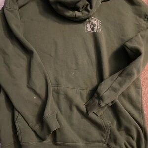 Olive Green Hoodie